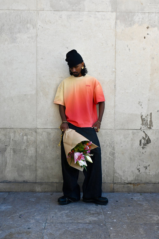 ORANGE GRADIENT TEE