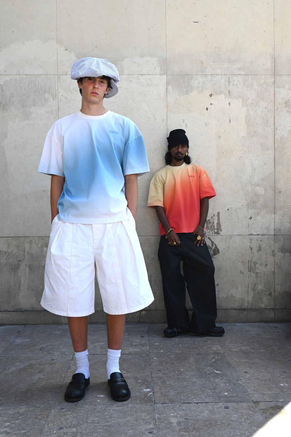 BLUE GRADIENT TEE