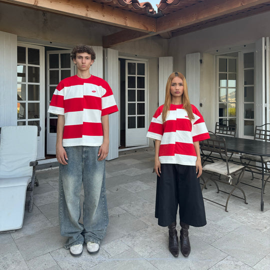 "STRIPPED T-SHIRT"