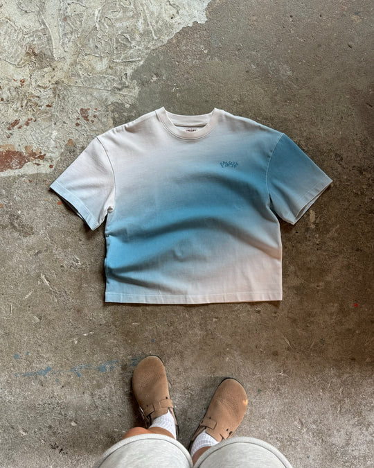 BLUE GRADIENT TEE