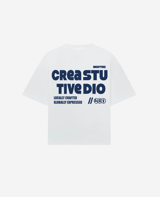 WHITE CREATIVE TEE