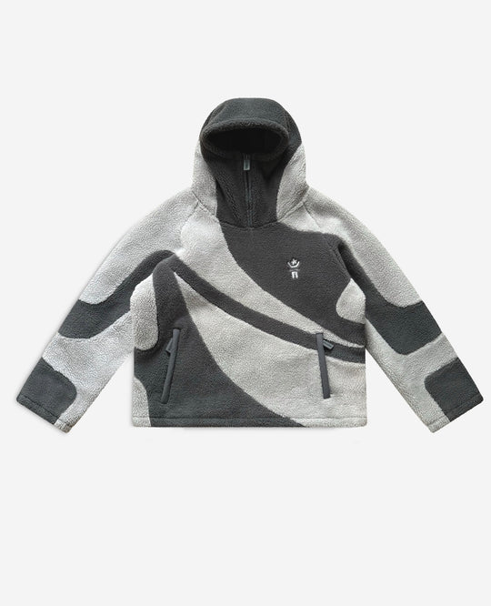GREY SHERPA FLEECE 