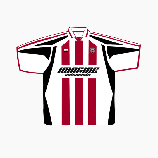 WHITE FOOTBALL JERSEY 
