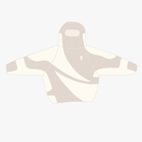 BEIGE V1 HOODED SHERPA