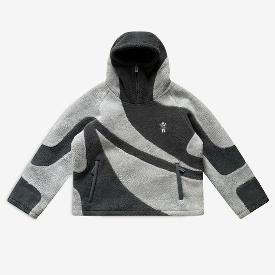 GREY SHERPA FLEECE 